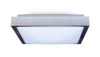 KOBI Plafon oprawa Samira-S 2 x E27 kwadrat lampa aluminiowa 300 x 300mm Premiumled