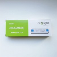 Zasilacz meblowy 60W 12V IP44 EC20084
