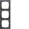 Hager-Berker-B-Kwadrat-S-1-Ramka-3-krotna-Mat-Antracyt-EAN-GTIN-4011334471417.webp