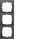 Hager-Berker-B-Kwadrat-S-1-Ramka-3-krotna-Mat-Antracyt-EAN-GTIN-4011334471417.webp