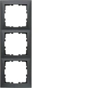 Hager-Berker-B-Kwadrat-S-1-Ramka-3-krotna-Mat-Antracyt-EAN-GTIN-4011334471417.webp