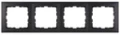 Hager-Berker-B-Kwadrat-S-1-Ramka-4-krotna-mat-antracyt.webp