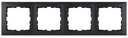Hager-Berker-B-Kwadrat-S-1-Ramka-4-krotna-mat-antracyt.webp
