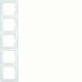 Hager-Berker-B-Kwadrat-S-1-Ramka-5-krotna-Bialy-5310158989.webp