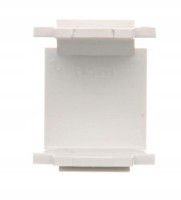 Simon BWB/11 Zaślepka otworu wkładu RJ45/RJ12 Biały
