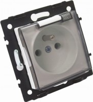 LcTec ARGO 9009 Gniazdo pojedyncze z uziemieniem IP44