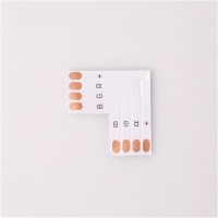 Ecolight Złączka LED 10mm RGB kątowa "L" EC79097