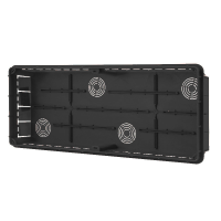 Puszka podtynkowa Elektro-plast Opatówek PP/T 10 11.10 400x156x66mm pomarańczowa