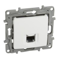 Legrand Niloe Gniazdo komputerowe RJ45 kat. 5 UTP białe 764571