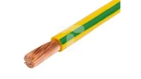 ELPAR PRZEWÓD LGY 1X10 mm2 ŻÓŁTO-ZIELONY 450/750V mb H07V-K (G-102974)