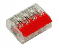 LcTec ZP604 Złączka do przewodów 4x0,2-4,0mm2 32A 450V uniwersalna 492291
