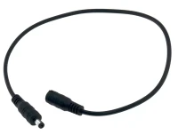 Przedłużka DC 2,1x5,5 wtyk/gniazdo 40 cm ID-0090