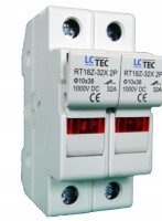 LcTec Rozłącznik bezpiecznikowy RT18Z-32L 2P 1000V DC ze wskaźnikem 491249