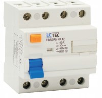 490587 LcTec EBS9RN Wyłącznik różnicowoprądowy 3P+N 40A 30mA typ AC 6kA