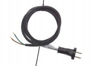 Przewód przyłączeniowy - wtyczka prosta OW (H05RR-F) 2x1,5mm2 - 1,5m
