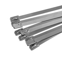 Opaska stalowa zaciskowa BALL-LOCK 4,6x300 OPST-300  /10szt./