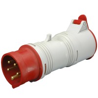 SEZ Adapter Reduktor siłowy wtyczka 32A 5p/gniazdo 32A 4p IP44 A3253/43