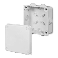 Elektro-Plast PK4 PUSZKA INSTALACYJNA NT 135X135X64 IP55 6 DŁAWIKÓW BIAŁY EP-LUX
