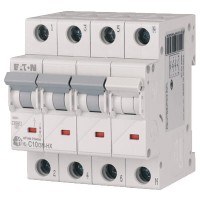EATON Wyłącznik nadprądowy 3P+N C 10A 6kA AC xPole Home HN-C10/3N 194909