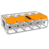WAGO Szybkozłączka 5x 0,5-6mm2 zaciskana na linkę/drut 450V/41A 221-615 1szt.