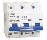 LcTec EBS6B Wyłącznik nadprądowy 3P C100A 10kA 493175