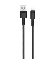 Kabel USB-C 1M 5A CZARNY szybkie ładowanie