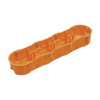 Pawbol puszka czterokrotna z wkrętami pomarańczowa PK60