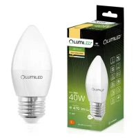 LUMILED ŻARÓWKA LED ŚWIECA 5W E27 470LM CB