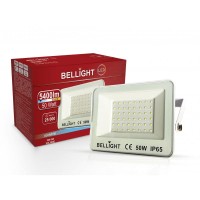 BELLIGHT LED naświetlacz slim 230V 50W 6500K biały barwa zimna