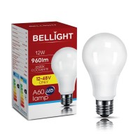 BELLIGHT żarówka LED A60 12V-48V AC/DC 12W 6500K 960lm