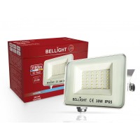 BELLIGHT LED naświetlacz slim 230V 30W 6500K biały barwa zimna