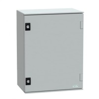 Schneider electric Obudowa poliestrowa wisząca PLM z płytą ocynkowaną IP66 430x330x200 mm , Thalassa | NSYPLM43PG