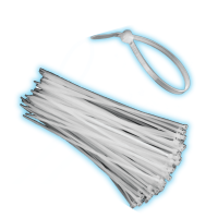 Opaska zaciskowa 200mm*3,6mm Biała