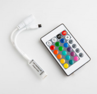 Ecolight Sterownik LED RGB 24 przyciski IR 72W EC79456