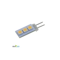 ŻARÓWKA G4 LED BIAŁY CIEPŁY SMD 5050 0,6W ID-4400