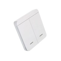 Przycisk podwójny wlącznik FUTURO biały433Mhz