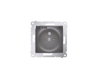 Gniazdo wtyczkowe Kontakt Simon 54 DGZ1BZ.01/49A do wersji IP 44 uszczelka moduł 16A,250V, zaciski śrubowe,klapka transparentna,uszczelka do ramekS54