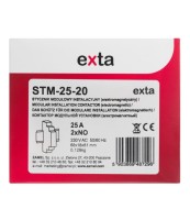 Stycznik modułowy instalacyjny 25A 2Z 230V AC typ: STM-25-20 Zamel