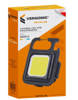 Latarka ręczna LED COB 3W 5w1 UB/C