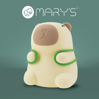 Lampka nocna LED Kapibara turysta RGB Mary's Ecolight MW61109