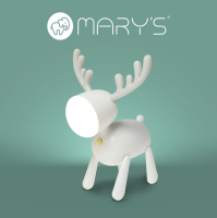 Lampka nocna LED Jelonek biały Mary's MW20535 Ecolight MICRO USB