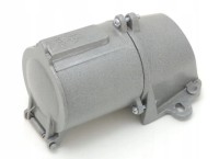 Gniazdo metalowe 32A 4P IP44 500V, płaskie bolce