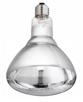 BELLIGHT Lampa Grzewcza Czerwona Promiennik Kwoka R125 230V E27 375W clear