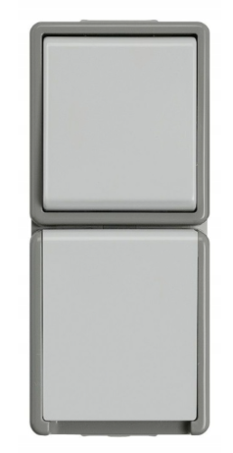 Siemens gniazda natynkowe podwójne DELTA surface IP44 AP SCHUKO
