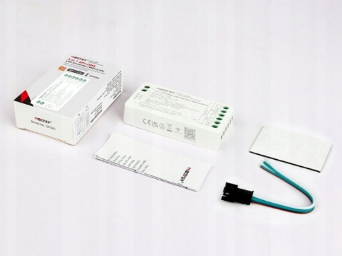 Sterownik cyfrowy SPI+DMX WI-FI+2.4GSPIW5 10A 5w1