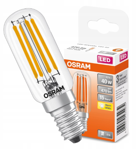Żarówka OSRAM ŻAR SPC T26 E14 40 300 FIL CL 4,2W 230V