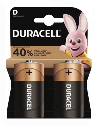 Bateria Duracell LR20 D /B2/B10/ BASE