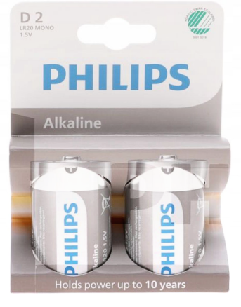 Bateria Philips LR20 alkaline