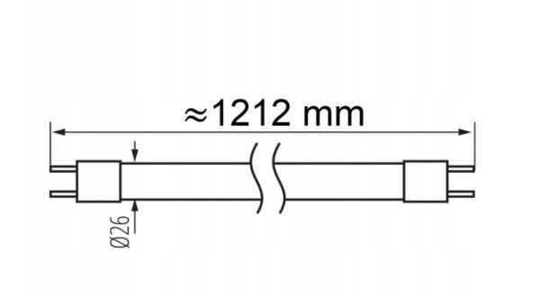 BELLIGHT Świetlówka tradycyja T8 230V 36W 6500K 865.JPG